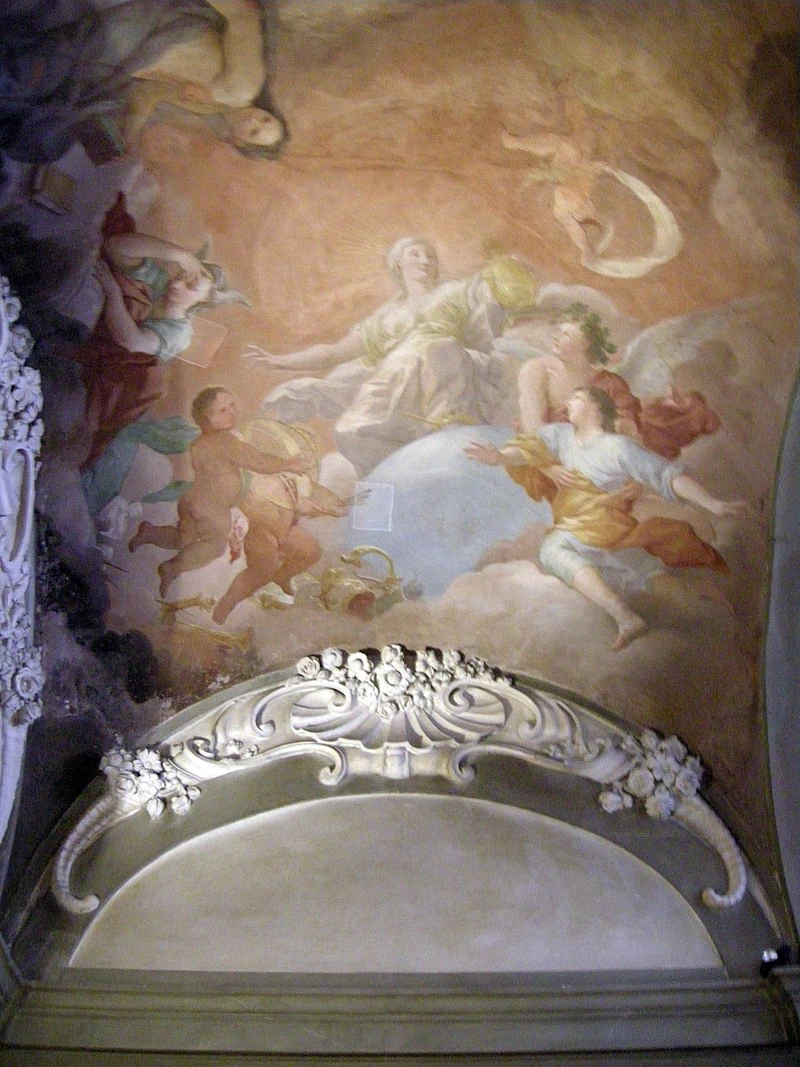 Affreschi a Palazzo Orlandini del Beccuto, Firenze 1